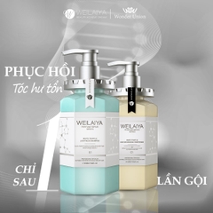 Bộ Dầu Gội Xả Phục Hồi Đa Tầng Nấm Truffle Weilaiya (2*450ml)