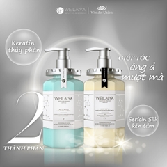 Bộ Dầu Gội Xả Phục Hồi Đa Tầng Nấm Truffle Weilaiya (2*450ml)