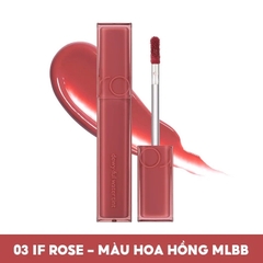 Son Tint Bóng, Siêu Lì Cho Đôi Môi Căng Mọng Romand Dewyful Water Tint 5g