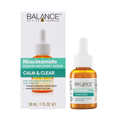 Tinh Chất Ngừa Mụn Mờ Thâm Balance Active Formula Niacinamide Blemish Recovery Serum 30ml