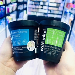 Tẩy Tế Bào Chết Cho Da Đầu Cafe Mimi Shampoo Scrub 330g