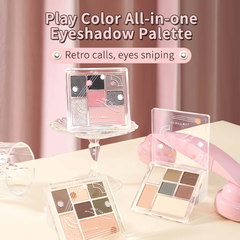 Phấn Mắt Judydoll Play Colors Eyeshadow Palette #07 Caramel Milk