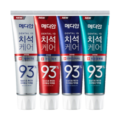 Kem Đánh Răng Giúp Trắng Răng, Giảm Ố, Loại Bỏ Mùi Hôi Median Dental IQ 93% Toothpaste 120g
