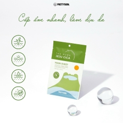 Mặt Nạ Rau Má Prettyskin The Pure Jeju Cica Mask Sheet 25ml