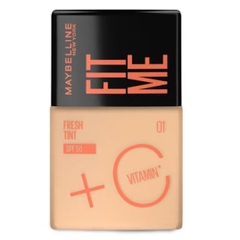 Kem Nền Căng Mướt Maybelline Fit Me Fresh Tint Vitamin C Foundation SPF50 PA+++ 30ml