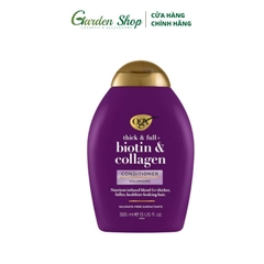 Bộ Gội Xả OGX Biotin & Collagen Dưỡng Dày Tóc 2x385ml