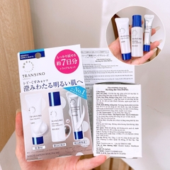 Set 3 Món Minisize Transino Dưỡng Trắng Mờ Thâm Nám