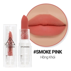 Son Thỏi Lì, Lên Màu Siêu Chuẩn 3CE Soft Matte Lipstick 3.5g