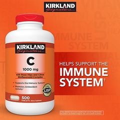 Viên Vitamin C Kirkland Signature 1000mg 500v (ktđ)