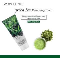 Sữa Rữa Mặt Làm Sạch Sâu Chiết Xuất Thiên Nhiên 3W Clinic Cleansing Foam Korea 100ml