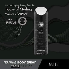Xịt Khử Mùi Cho Nam Club De Nuit Intense Man ARMAF 200ml
