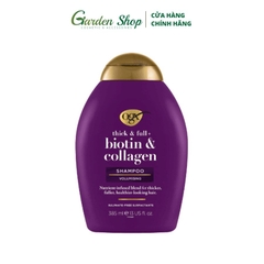 Bộ Gội Xả OGX Biotin & Collagen Dưỡng Dày Tóc 2x385ml