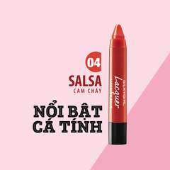 Son dưỡng có màu SilkyGirl Lacquer Lip Color Balm 3.2g