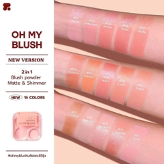 Phấn Má Hồng Kèm Highlight Oh My Blush 2in1 4.3g