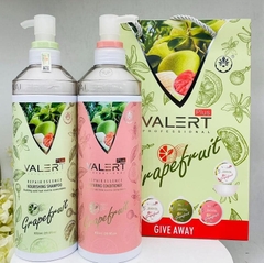 Bộ Dầu Gội Xả Bưởi Grapefruit Valert Plus Trị Rụng Tóc Cao Cấp 850mlx2