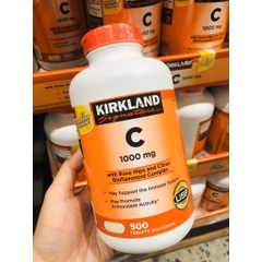 Viên Vitamin C Kirkland Signature 1000mg 500v (ktđ)