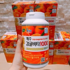 Viên Ngậm Bổ Sung Vitamin C Tăng Cường Đề Kháng Jeju Tangerine Vita 500mg