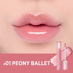 (New) Son Bóng Siêu Căng Mọng Đôi Môi Romand Glasting Color Gloss 4g