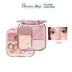Bảng Má Hồng & Bắt Sáng Highlight 4 Ô Veecci 9g