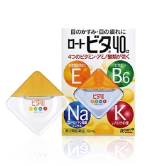 Nước Nhỏ Mắt Dịu Mắt, Chống Mỏi Mắt Rohto Vita 40 Nhật Bản 12ml