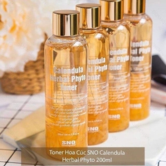 Nước Hoa Hồng Cúc SNO Calendula Herbal Phyto Toner Cánh Hoa Tươi 200ml