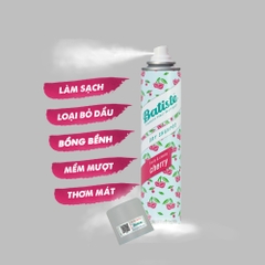 Dầu Gội Khô Giúp Làm Sạch, Tóc Bồng Bềnh Batiste Dry Shampoo 200ml