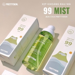 Xịt Khoáng Rau Má Pretty Skin The Pure Jeju Cica 99 Mist 100ml