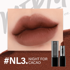 Son Thỏi Lì, Lên Màu Chuẩn, Mịn Mượt Nhẹ Môi Merzy Noir In The Lipstick 3.3g