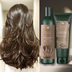 Bộ Dầu Gội Và Xã Gừng Weilaiya Hair Strength Shampoo & Conditioner 250ml & 400ml