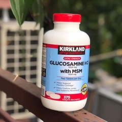 Viên Uống Bổ Khớp Kirkland Extra Strength Glucosamine HCL 1500mg 375 Viên