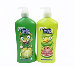 Sữa Tắm Gội Xả Suave Kids 3 in 1 Mẫu Mới Chai Có Vòi 532ml