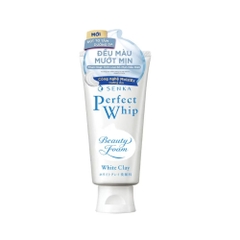 Sữa Rửa Mặt Đất Sét Trắng Giúp Làm Sạch Sâu, Dưỡng Da Sáng Mịn Senka Perfect White Clay 120g