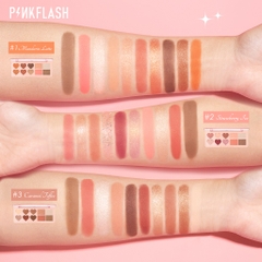 Bảng Phấn & Mắt Phấn Má Đa Năng 10 Ô PINKFLASH Multi Face Palette | PF-M02 120g