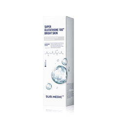 Nước Hoa Hồng Dưỡng Trắng Da Sur.Medic+ Super Glutathione 100 Bright Skin 145ml