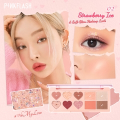 Bảng Phấn & Mắt Phấn Má Đa Năng 10 Ô PINKFLASH Multi Face Palette | PF-M02 120g
