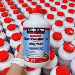Viên Uống Bổ Khớp Kirkland Extra Strength Glucosamine HCL 1500mg 375 Viên