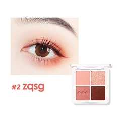 Phấn Mắt 4 Ô Nhiều Màu Nhũ Lì Sắc Tố Cao Focallure FA177 4.8g