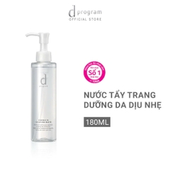 Nước Tẩy Trang Cho Da Nhạy Cảm D Program Essence In Cleansing Water 180ml