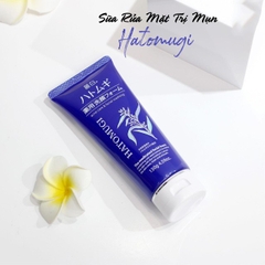 Sữa Rửa Mặt Ngừa Mụn, Sáng Da Nhật Bản Hatomugi Acne Care & Facial Washing 130g