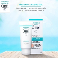 Gel Tẩy Trang Cấp Ẩm Chuyên Sâu Curél Intensive Moisture Care Makeup Cleansing Gel 130g