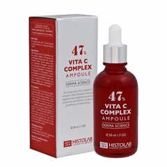 Tinh chất dưỡng trắng, mờ thâm Histolab 47% Vita C Complex Ampoule Derma Science 50ml