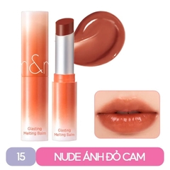 Son Dưỡng Dạng Thỏi Có Màu Thuần Chay Dưỡng Ẩm Mềm Môi Romand Glasting Melting Balm 3.5g