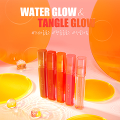 Son Tint Bóng Siêu Lì Có Màu Son Black Rouge Half N Half Water Glow 3.5g