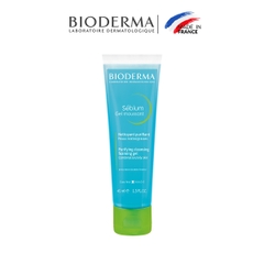 [45ml] Gel Rửa Mặt Bioderma Dành Cho Da Dầu & Hỗn Hợp Sébium Gel Moussant