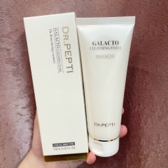 Sữa Rửa Mặt Tạo Bọt Dưỡng Trắng Da Dr.Pepti+ Galacto Cleansing Foam 110ml