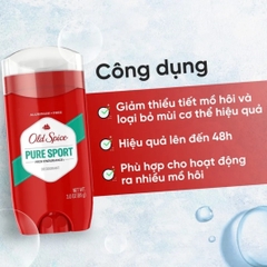 Lăn Sáp Khử Mùi Old Spice Pure Sport Mỹ 85g