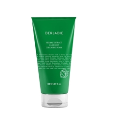 Sữa Rửa Mặt Tràm Trà Sạch Sâu, Kiềm Dầu Derladie Herbal Extract Care Deep Cleansing Foam 150ml