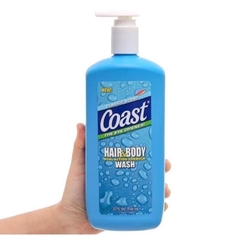 Sữa Tắm Gội Coast  2 in 1 Classic Scent Hair & Body Wash Dành Cho Nam