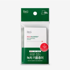 Giấy Thấm Dầu Dr.G R.E.D Blemish Oil Control Paper 70pcs