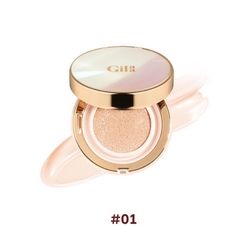 Phấn Nước Che Phủ Mỏng Mịn, Kiềm Dầu Hiệu Quả Gilaa Long Wear DD Cushion SPF50/PA+++ 13g